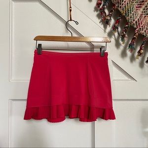 Lululemon Red Tennis Skirt